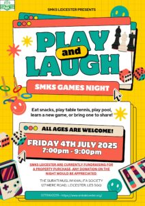 SMKS Leicester – Community Games Night!